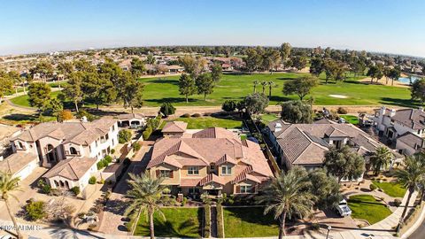 LOCATION, LOCATION, LOCATION! This Wigwam Golf Course Village Parkway, property is a highly desirable rarity! Welcome to your 5-bedroom, 5.5 bathroom dream home featuring a chef kitchen, 4 car garage and resort style back yard, including a detached C...