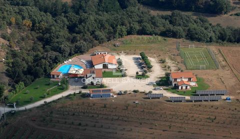 LAZIO - VITERBO FARMHOUSE WITH 20 HECTARES OF LAND Agritourism reality started in organic production, catering, hospitality and relaxation. The accommodation facility covers a total area of 1000 m2, divided between the restaurant and accommodation, t...