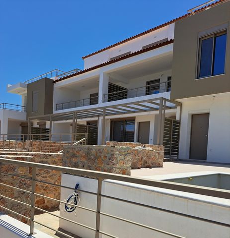A newly built middle terrace maisonette with sea views, located in a hillside position within approx 5kms of the resort of Agios Nikolaos, East Crete, and within a few minutes drive of a small sandy beach. The property is part of a small development ...