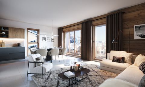 Near Chamonix and close to the center of the village of Les Houches, the new development 