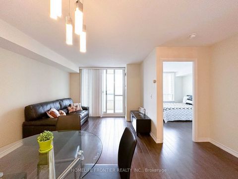 Spacious One Bedroom Suite with Parking in Prime Scarborough Core. Functional layout; Generous SizeBedroom and open balcony. Sun-filled unit with Quiet unobstructed view. Laminate Flooring inLiving/Dining/Primary Bedroom. A Tastefully Designed Kitche...