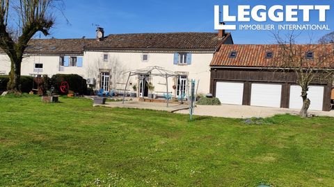 A27663DCO86 - Detached stone four bedrromed house with an up and running business of three gites. The gites come fully furnished and equipped so business can continue from day 1. There is also a well equipped gym for those that like to keep fit while...