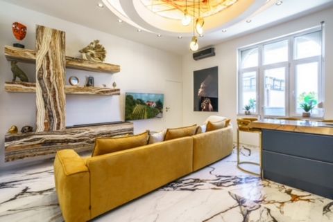 Extraordinary luxury apartment for sale in the city centre with terrace and panoramic views. The location of the apartment is excellent: the property is located in the Belváros part of the V. district, and is close to the University Square on Kecskem...
