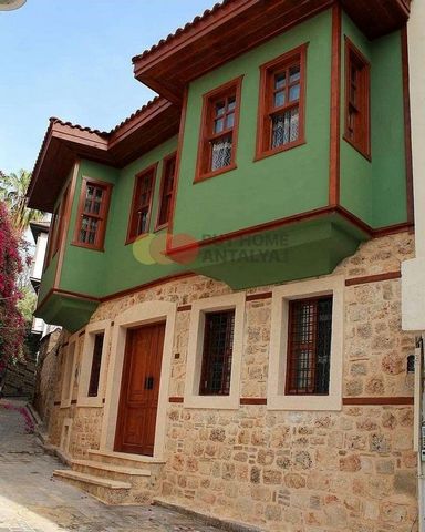 Furnished Detached House for Sale in Antalya Historical Kaleiçi and Turkish Citizenship Opportunity! Antalya's city, which has unique beauties, is called the meeting point of history, sea and sun. Now, this special house, which is among the new proje...