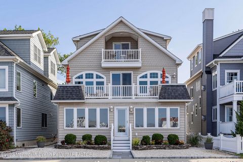 Manasquan INLET! Rare opportunity to own this custom built home in a highly desirable location on the Manasquan Inlet. Only NINE homes in Manasquan get to experience these views. Home features 3,151sqft with panoramic views of the ocean and inlet fro...