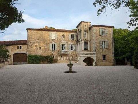 Historic 7 bedroom Chateau, situated in a quiet area on the edge of a village in an unspoilt setting. Accessed via a tree lined gravel driveway just off a road, this impressive historic chateau is surrounded by mature gardens and grounds. There has b...