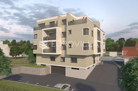 Zagreb, Podsused. Three-bedroom apartment of high-quality construction, with a closed area of 63.03 m2 and an associated loggia of 8.81 m2. It consists of a living room and kitchen, 2 bedrooms, hallway, bathroom, and loggia. Apartment S5 is located o...
