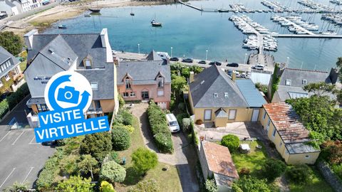 Dpt Finistère (29), à vendre CAMARET SUR MER maison P6, Maison contemporaine avec vue imprenable sur le port et la plage à Camaret-sur-Mer