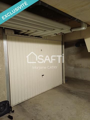 Garage double fermé, sécurisé dans un immeuble neuf de 23 m²