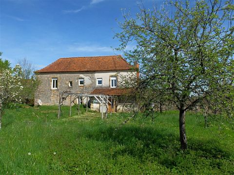 In a hamlet near Caylus, this old stone house offers spacious accommodation in a pleasant setting. A staircase leads to the second floor, which offers 3 bright bedrooms overlooking the countryside. On the ground floor, a small veranda connects with a...