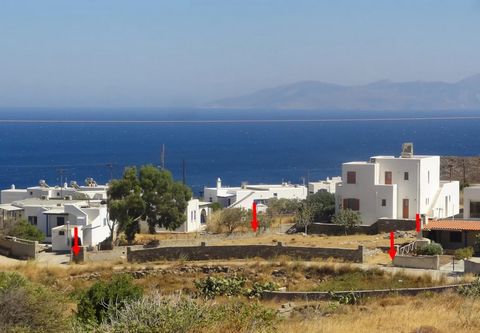 Plot for sale in Serifos island / Ramos area with magnificent sea views. It is located in a quiet, residential neighborhood, with selective views to Chora (North), the Port (East), the sea (South-East, with full view of the ship route from Sifnos). I...