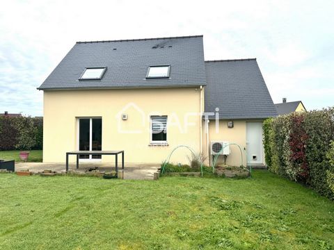 In the town of CARENTAN, in Manche, your sector advisor, Anne BLAISON Safti Immobilier, offers you this pretty pavilion from 2014 arranged on 2 levels. Located in a very quiet subdivision. At the first level: An entrance opening onto a beautiful livi...