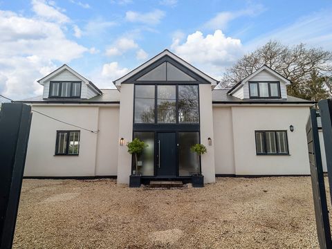 Situated in the picturesque location of West Wellow stands this impressive four/five bedroom detached residence, set upon approximately 4.7 acres of land, that has recently undergone significant renovation works. The property enjoys an enviable posit...
