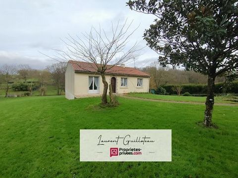 VENDEE 85130 Mortagne sur Sèvre à 10mn de Cholet. Laurent Guilloteau vous propose cette maison de 86 m2 à 263 500 euros (Honoraires charge vendeur). Cette maison sur sous-sol est composée au rez-de-chaussée, d'une entrée, d'une cuisine d'un salon, d'...