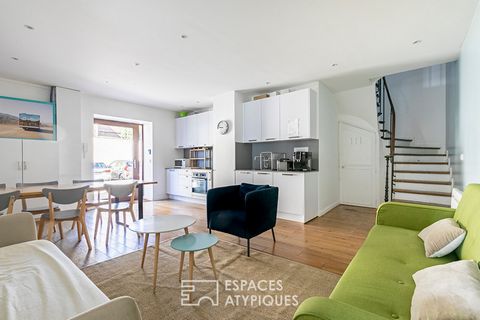 Es en Ivry sur Seine, en un encantador condominio, donde se encuentra esta casa en 4 niveles que suman un total de 118m2 Carrez (196m2 en el suelo). Este encantador edificio fue en su día la vivienda y el lugar de trabajo del director de esta antigua...