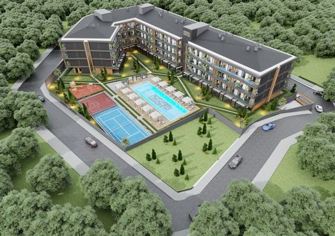 In unserem Projekt befinden sich 108 Wohnungen in Kuşadası Değirmendere mahallesi (nur noch 16 zum Verkauf). - In unserem Projekt befindet sich ein 2.500 m² großer überdachter Parkplatz. - Es gibt eine große Landschaftsfläche, einen Basketballplatz, ...