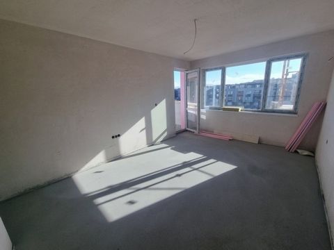 I am selling an apartment, new construction, under construction with Act 14 and expected Act 16 until June 2024 in the Vazrozhdantsi district, in the area of the 62nd block. The apartment has a total area of 134 sq.m. and consists of an entrance hall...