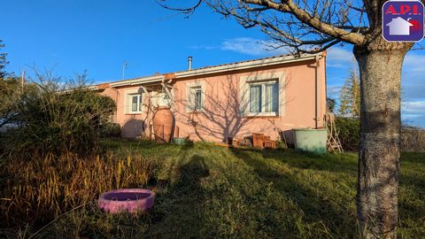 EXCLUSIVE: 4-ROOM VILLA ON 8397m² OF LAND Need a large garden just a stone's throw from the village centre? Come and discover EXCLUSIVELY, nearly 8400m² of land including 1200m² of buildable land on which this 4-room villa with approximately 90m² of ...