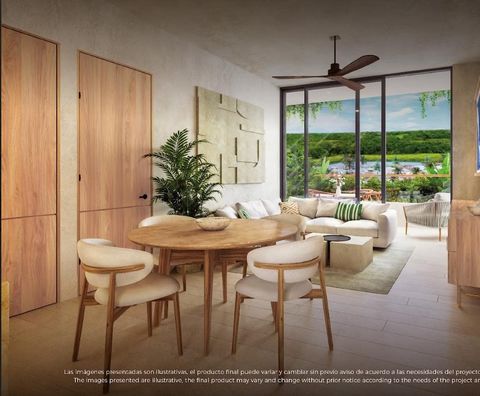 ???? Experience luxury and tranquility in Playa del Carmen???? This spectacular 83 m² apartment with 2 bedrooms offers you a unique and exclusive lifestyle in the Mexican Caribbean. As an owner, you will enjoy direct access to the beach, equipped wit...