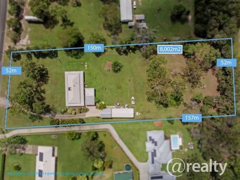 Proudly presenting this wonderful property just waiting for the ever growing family of for the Truck or Tradie's wanting room to spread out. We have 2 wonderfully placed acres offering serenity and location, very short drive to the Morayfield Shoppin...