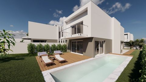 Condominium with 5 villas contemporary architecture in residential area with all services at walking distance. The condominium is located 10 minutes from the centre of the town of Cascais and 10 minutes from Guincho beach, Excellent accesses. The hou...