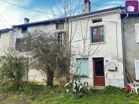 DOUBLE MAISON AU CALME Dans un hameau à 5 minutes de LA BASTIDE DE SEROU, où vous trouverez toutes les commodités école, commerces, transport, venez découvrir cette double maison à rénover et son jardin. Possibilité de faire une habitation dans une p...