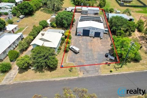 Currently approved as Category 4.5 - Other General Industrial. The main shed measures 20m x 13m, featuring a large roller door suitable for truck access and a second roller door for cars. The shed allows drive-through access to the backyard, though p...