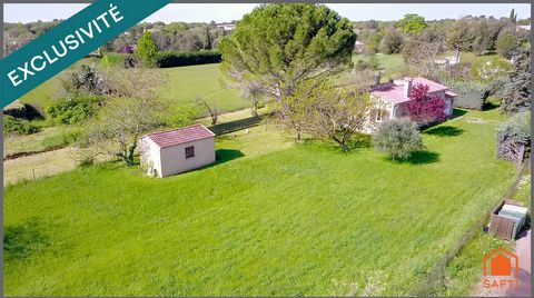 Villa de 74m² sur 2682m² de terrain clos