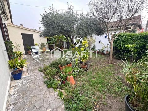 Maison des années 1960 avec jardin sans vis-à-vis – Mitoyenne d’un seul côté