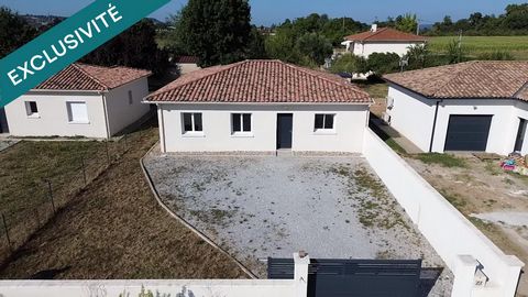 Maison de plain-pied, construite en 2022.