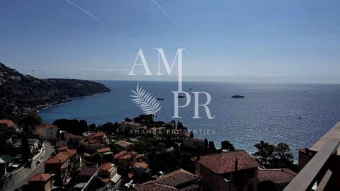 Nouveau - Roquebune Cap Martin - ROOFTOP D'EXCEPTION - VUE MER PANORAMIQUE - PROXIMITE IMMEDIATE MONACO