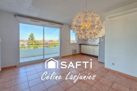 À vendre – T2 lumineux avec balcon, parking et piscine, côté Bordeaux