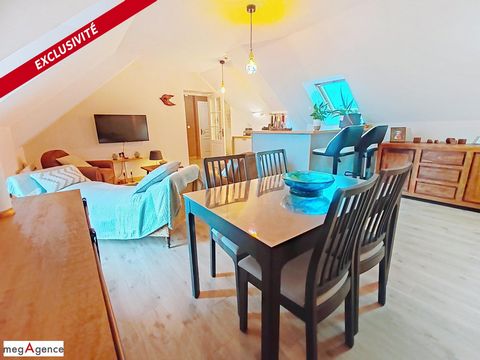 Appartement T3 - 2 chambres - 1 salle d'eau - 1 salle de bains - un parking - SAINT JOUAN DES GUERETS