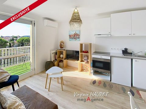 APPARTEMENT 27m² - 2 TERRASSES - 1 CHAMBRE - 1 CELLIER - 1 PARKING