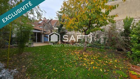 Une maison ou 2 appartements avec jardin !!!