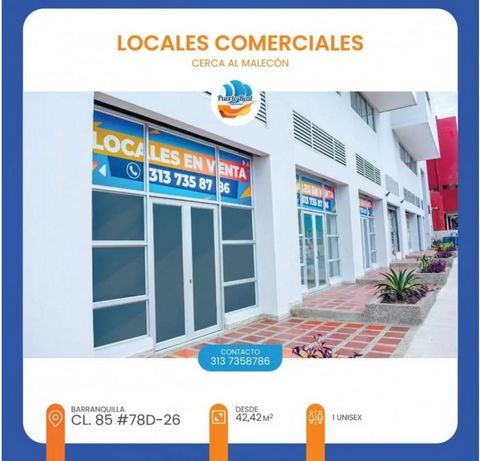 ! New Commercial Spaces in Exceptional Location! Discover our newly built commercial premises on Calle 85 No.76d-26, just two blocks from the Gran Malecón del Río in a vital commercial and residential area near Vía 40. Take advantage of our exclusive...