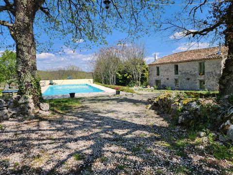 At the end of a private lane, in the heart of the countryside, this property complex with swimming pool set in over 4 hectares of woodland and meadowland. Two adjoining gîtes with 5 bedrooms and 4 shower rooms in excellent condition overlooking the s...