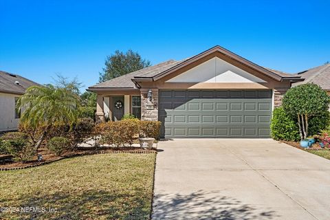 Superbly maintained & attractive 3BR/2BA single family home located in the sought after, gated, 55 plus community of Del Webb Ponte Vedra in Nocatee! FRESHLY PAINTED! Fantastic curb appeal and in close proximity to the 38,000 square foot Anastasia Cl...