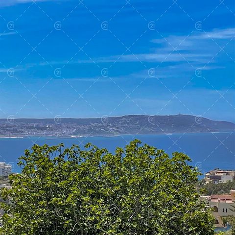 As usual, your agency CENTURY21 Tangier offers you this majestic titled land with an area of 4342m2 ideal for a residential complex. The latter is located in the Mnar district, on a main road, in a villa area, with a magnificent view of the entire ba...