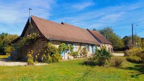 Cottage for sale with an acre of land and views of the countryside. Situated a stroll away from the village. Charming cottage with exposed beams, tiled floors and beautifully pointed stonework throughout. Entrance from the frontis directly into the k...