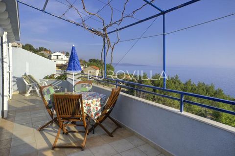 Hvar, a beautiful property on the south side of the island, 1st row by the sea, with a panoramic view. It consists of three independent houses/units connected by a common terrace with a total living area of 298 m2. The stone house consists of three b...