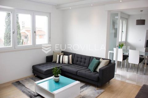 The apartment is located in a great location and offers everything you need for a comfortable life, since it is close to all important facilities, schools, kindergarten, health center, shops, cafes... The apartment consists of two bedrooms, one bathr...