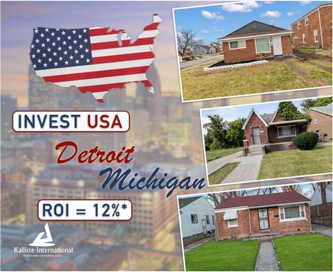LA DESCRIPTION This single-family home is located on a beautiful street in Mapleridge, a neighborhood in Detroit, Michigan, located northeast of Detroit, just minutes from Edwin C. Denby High School, a public high school. The property has three bedro...