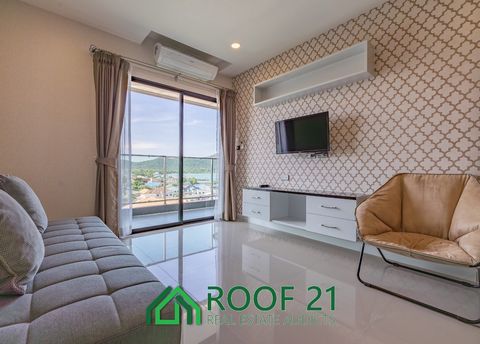 Sea and Sky Condo Bang Saray 1 bedroom 1 bathroom size 47.74 square meters sea and mountain views. It is a very interesting condo. With a location close to the Bang Saray seaside only 100 meters it creates a quiet atmosphere and is suitable for true ...