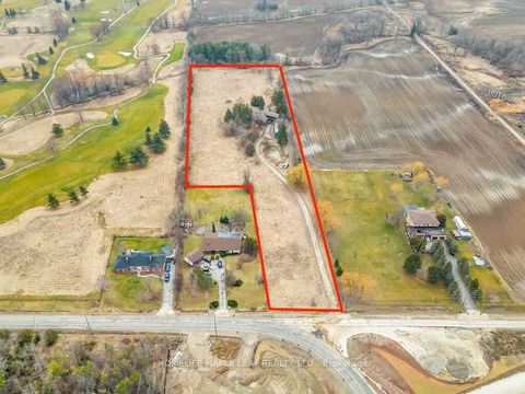 Attention Investors!!! 6 acres Future Development land right next to Premier Gateway Phase 1B Employment Area Secondary Plan. With end less opportunities & located at a very prestigious neighbourhood of Halton hills, steps to Hwy 401, Surrounded by M...