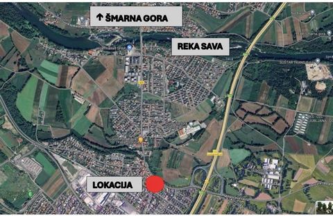 We mediate in the sale of building land measuring 1227 m2 in Tacen, below Šmarna gora. There are two buildings on the plot: a house and an outbuilding from 1887. The facilities do not have any documentation. The house has connections to the electrici...