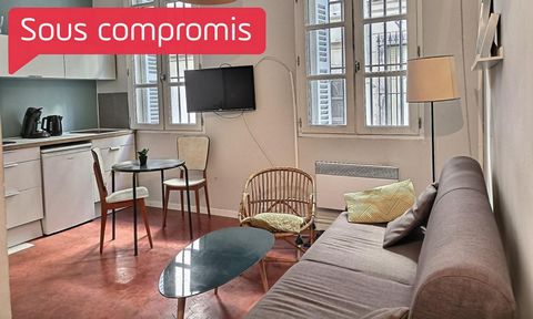SOUS COMPROMIS - Je vous propose ce studio meublé de 17m2 idéalement situé entre le quartier de la Préfecture et Notre-Dame-Du-Mont. En rez-de-chaussée surélevé, à l'abri des regards des passants, cet appartement bénéficie d'une belle hauteur sous pl...