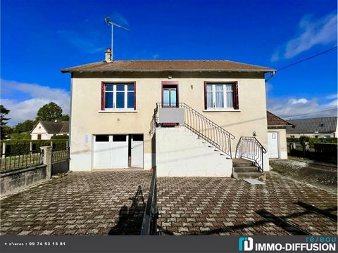 Mandate N°FRP155366 : House approximately 74 m2 including 4 room(s) - 3 bed-rooms - Garden : 882 m2. - Equipement annex : Garden, Garage, - chauffage : fioul - Class Energy G : 675 kWh.m2.year - More information is avaible upon request...