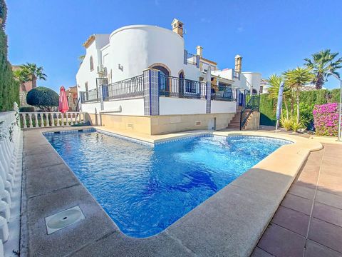 We offer for sale this STUNNING IBIZA Style VILLA, which is located on the well-known La Finca Golf Resort, Algorfa on the COSTA BLANCA SOUTH. The villa offers three bedrooms, and two bathrooms has an internal build size of 118m2 and sits on a reason...