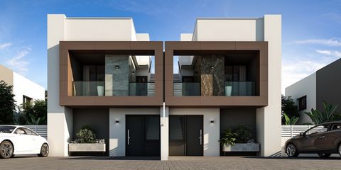 Nouvelle construction de maisons de luxe à Denia avec jardins communs, piscine et aires de jeux pour enfants.Ces maisons jumelées se composent de trois chambres et de trois salles de bains, avec des installations et des équipements de luxe.La grande ...